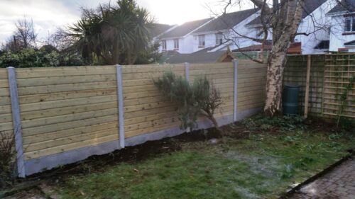 Shiplap Fencing Single Sided