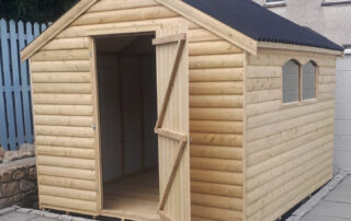 Pressure treated Shed